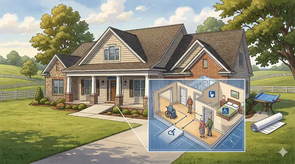 A home made accessible by KY HB 383.